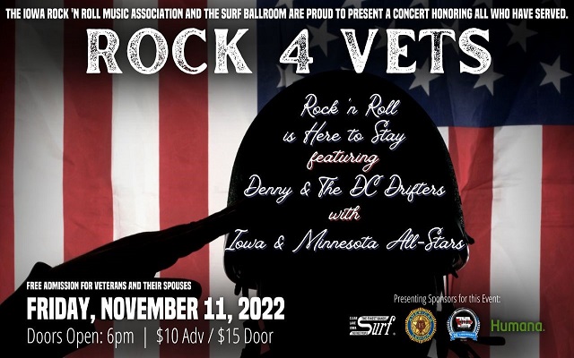 <h1 class="tribe-events-single-event-title">Rock 4 Vets at the Surf Ballroom</h1>
