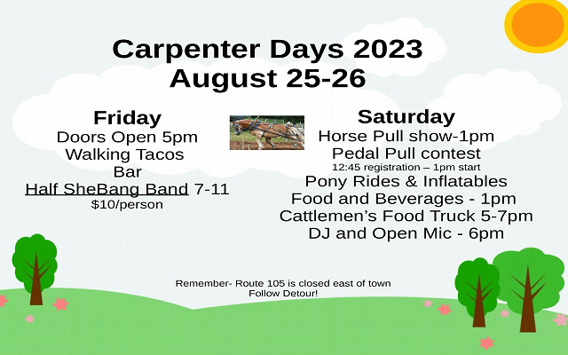 <h1 class="tribe-events-single-event-title">Carpenter Days 🏇🌮🌳</h1>