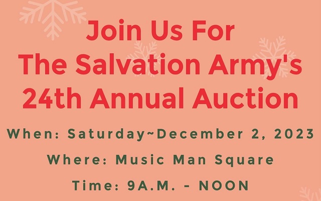 <h1 class="tribe-events-single-event-title">Salvation Army’s 24th Annual Auction 🎅🔔❄🎄</h1>